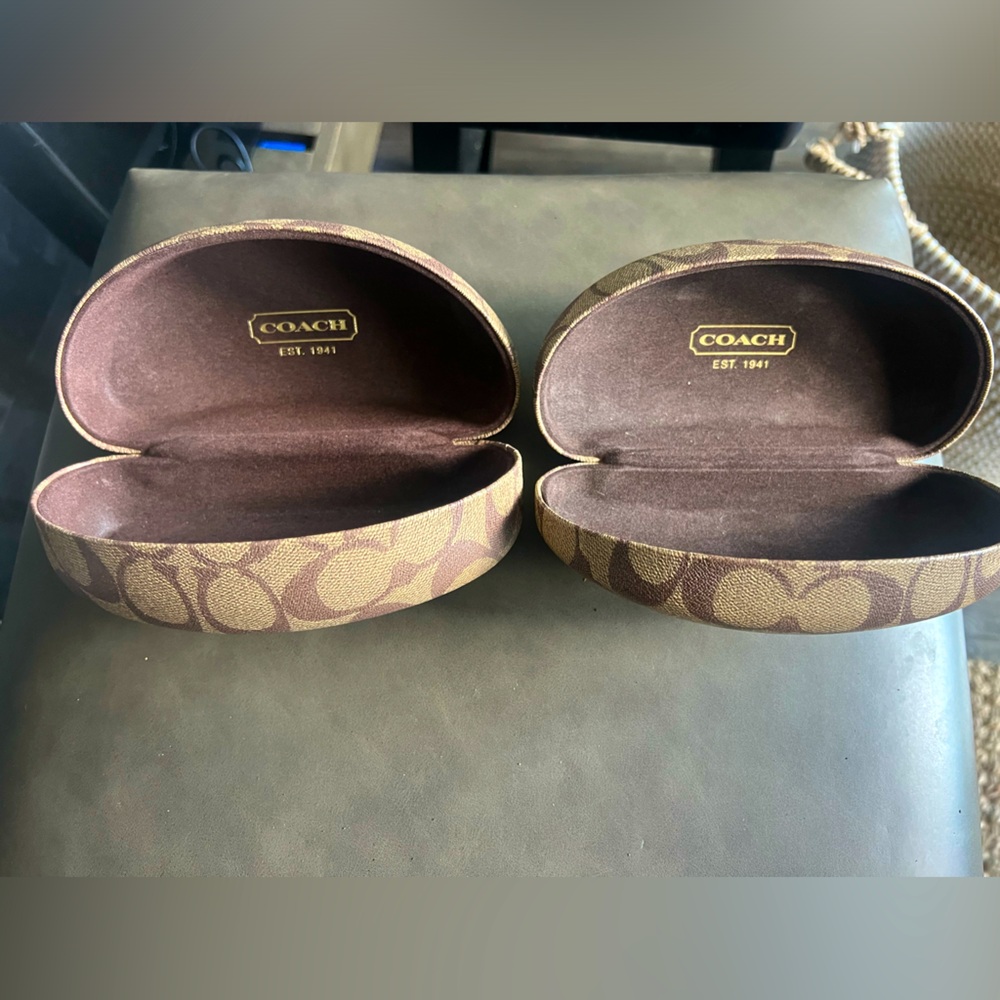 Coach Sunglasses cases (2)